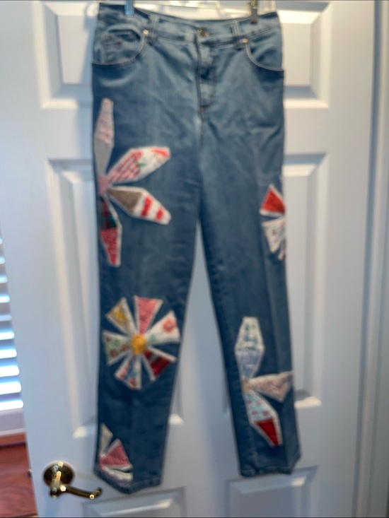 Denim - Women's Blue Patchwork Embellished Jeans
Gloria Vanderbilt,,,Amanda